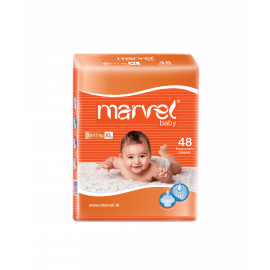 Marvel Baby Diapers X - Large 48 Pcs
