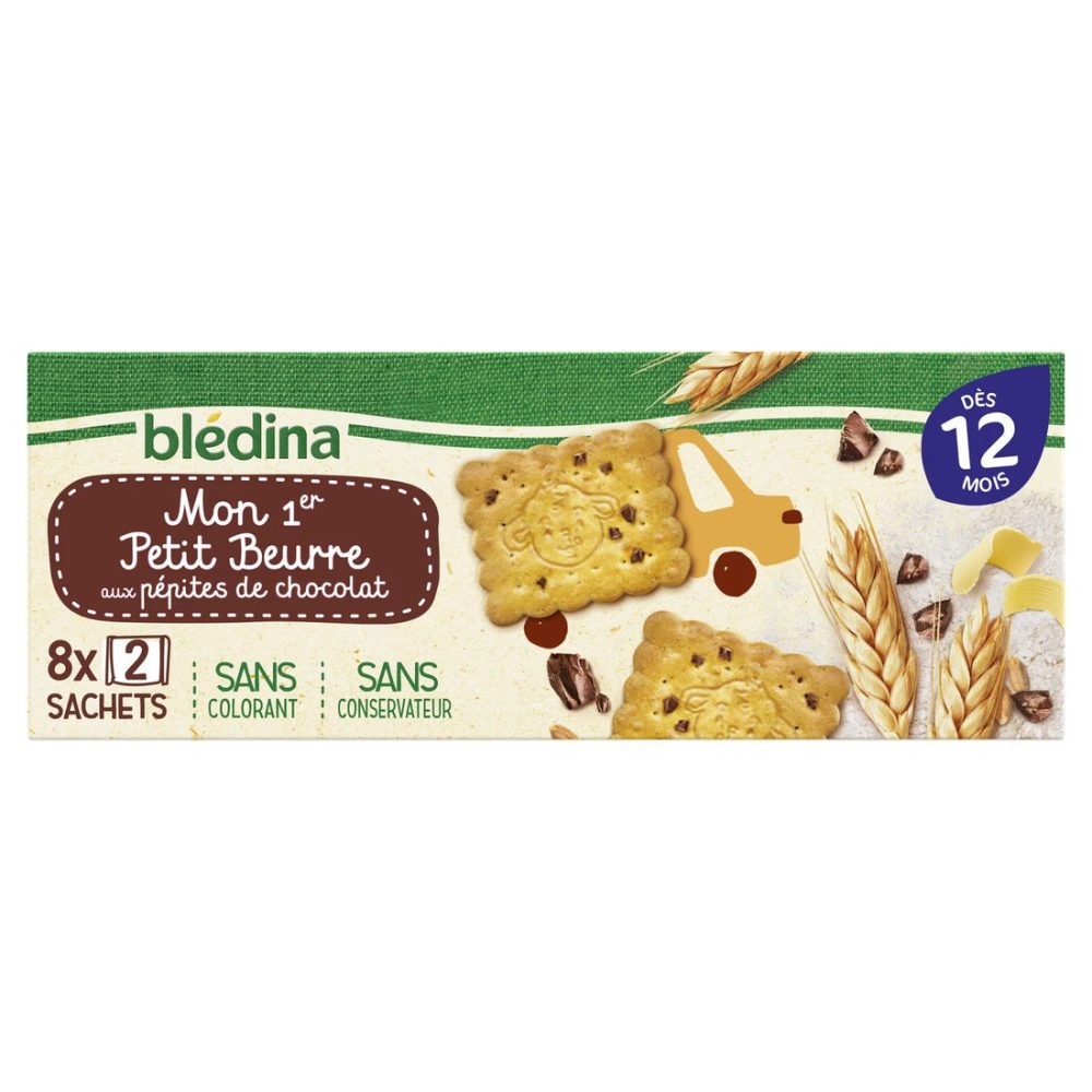 BLEDINA Cookies Baby from 12 months Chocolate Chip Butter