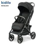 Kidilo K6 Baby Stroller Lightweight Foldable Stainless Steel With 3D PU Wheels Pram Trolley for 0-3 Years - Image 2