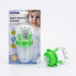 2 in 1 Baby Food/Fruit Feeder + Teether - Green