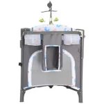 Baby Bassinet Bedside Crib 77 LBS Capacity Foldable Sleeper Newbors Bed - Image 3