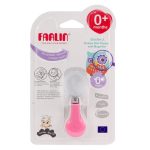 FARLIN DELUXE NAIL CLIPPER WITH MAGNIFIER - PINK