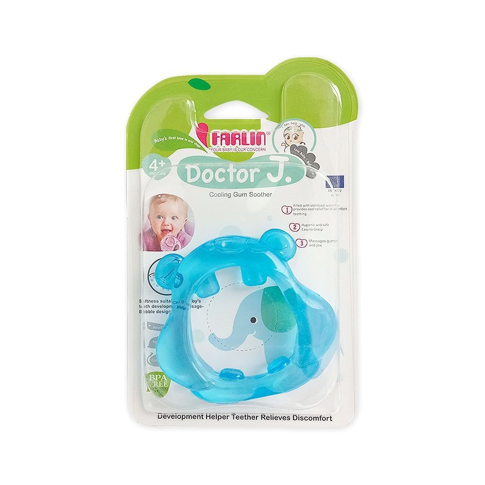 2026/05/1000110890.jpg FARLIN SILICONE GUM SOOTHER - BLUE - Image 1
