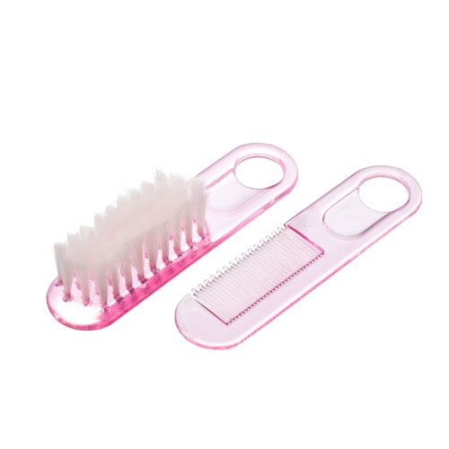 2026/05/1000110895.jpg Farlin Baby Comb & Brush Set - PINK - Image 1