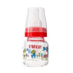 FARLIN GLASS FEEDING BOTTLE 2OZ 60CC - RED