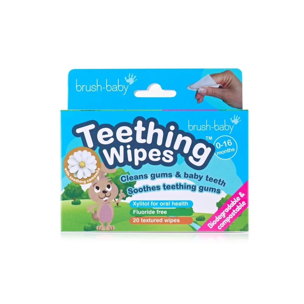Brush-Baby Teething Wipes