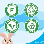 Brush-Baby Teething Wipes - Image 2