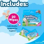 Brush-Baby Teething Wipes - Image 5