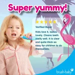 Brush-Baby Kids Tutti Frutti Toothpaste, 3-6 Yrs - Image 2