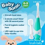 Brush-Baby BabySonic Electric Toothbrush, 0-3 Yrs - Image 2