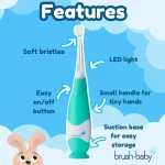 Brush-Baby BabySonic Electric Toothbrush, 0-3 Yrs - Image 5