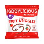 Kiddylicious Strawberry Fruit Wriggles 12+ Months | 12g