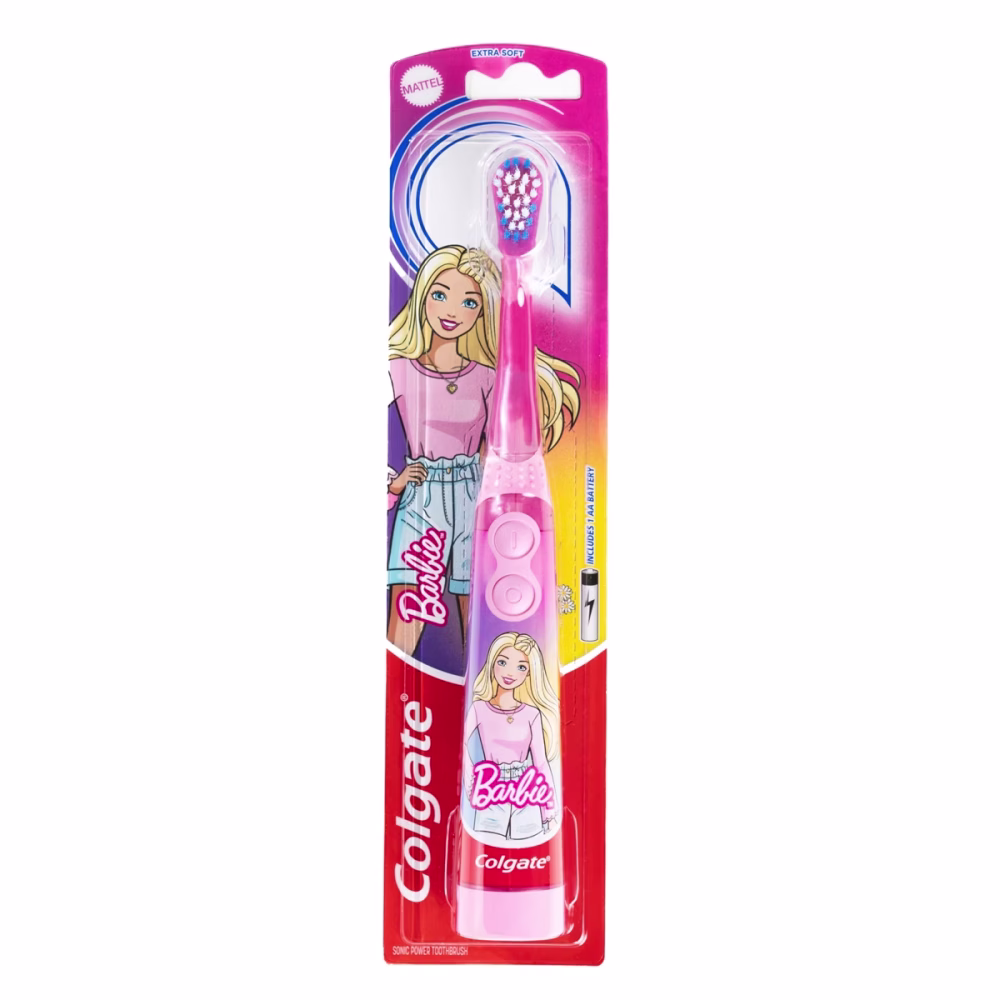 Colgate Kids Battery Powered Toothbrush - Barbie