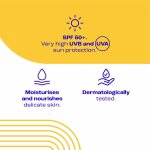 E45 Sun Care Kids & Baby Sensitive Sun Cream Lotion SPF50+ 180ml - Image 4