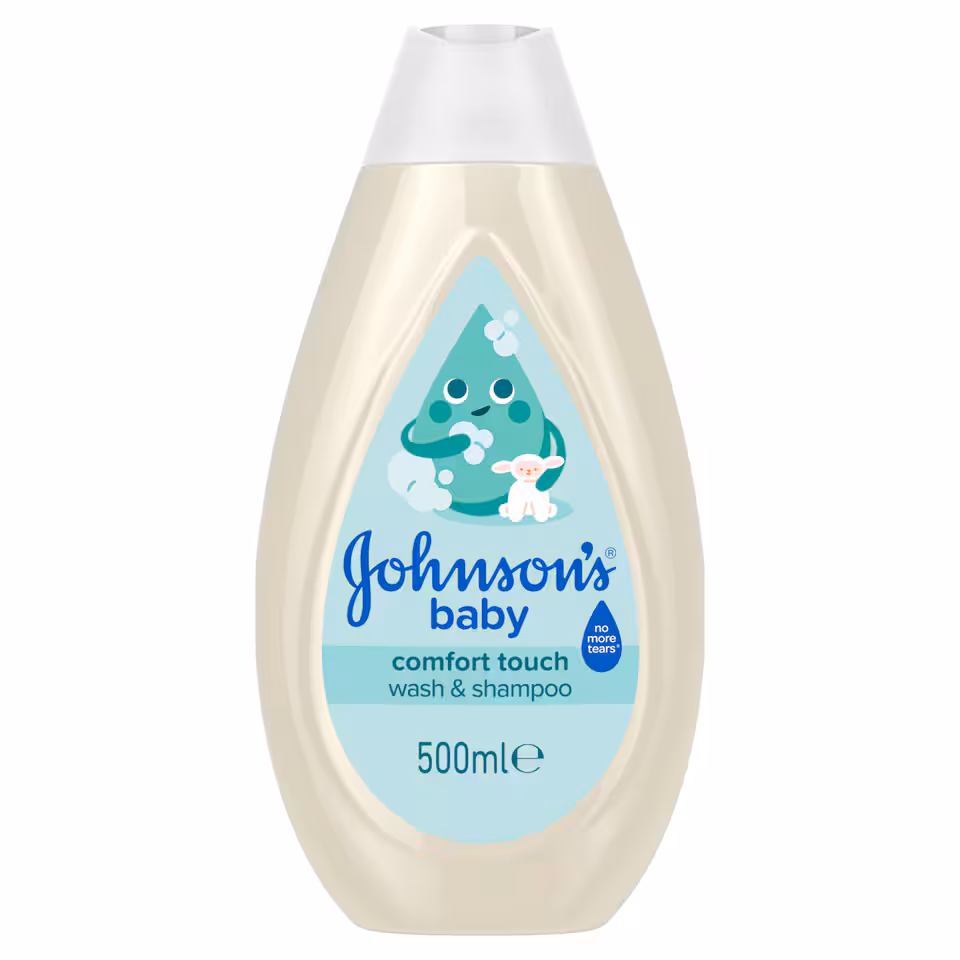 Johnson's Baby Comfort Touch Wash & Shampoo 500ml