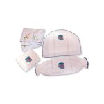 KIDS JOY 1 HALF MOON PILLOW CASE WITH 2 ROLLER PILLOW CASES