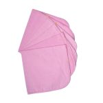 Kids Joy Single Color Nappy (18″x18″) (6 Pieces) - PINK