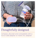 Lansinoh Compact Single Electric Breast Pump - Image 3