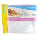 Kids Joy Baby Wrapper With Head Cover (Towel) (2 Pieces) - BLUE
