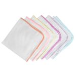 Kids Joy Double Plain Nappy (18×18) (6 Pieces) - PINK