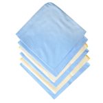 Kids Joy Double Colour Nappy (22X22) (6 Pieces) - BLUE
