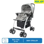 Kids Joy Baby Stroller - Grey