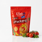 Ella's Kitchen Wild Kids Crackers - Tomato & Oregano 18m+ 100g