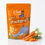 Ella's Organic Safari Crackers Carrot & Rosemary 12m+100g