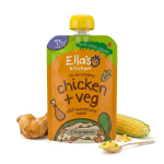 Ella's Kitchen Organic Chicken + Veg Baby Food Pouch 7m+ 130g