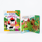 Touch And Feel Board Book: Farm Animals
