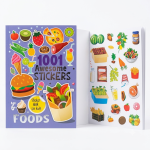 1001 Awesome Stickers - Foods