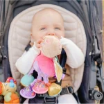 Playgro Clopette Activity Rattle Pink - Image 4