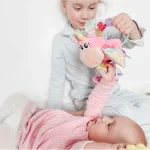 Playgro Clopette Activity Rattle Pink - Image 2