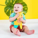 Bright Starts Snuggle & Teethe Soft Teething Toy - Image 3