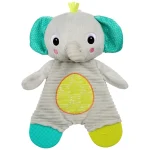 Bright Starts Snuggle & Teethe Soft Teething Toy Elephant