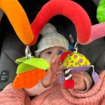 Playgro Amazing Garden Twirly Whirly Teether Sensory Stroller Toy - Image 4