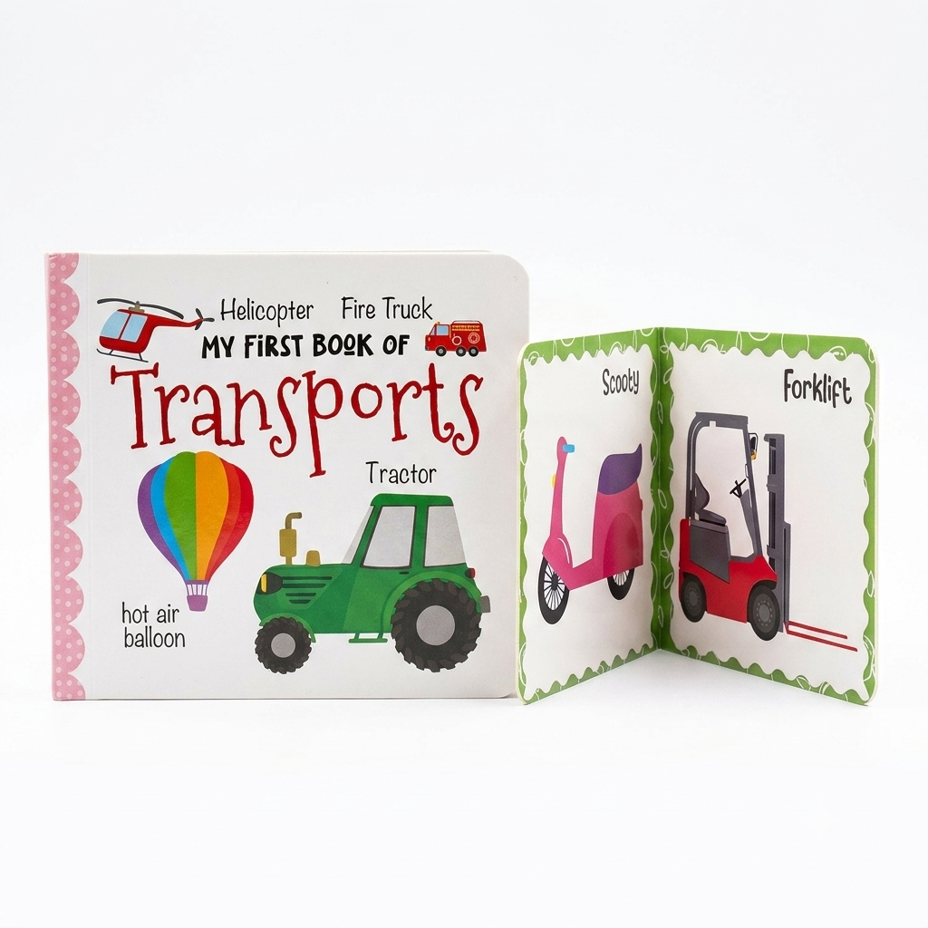 1785400511145 My First Book Of Transport (Board Book) - Image 1