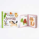 My First Book Of Domestic Animals (Board Book)