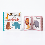 My First Book Of Wild Animals (Board Book)