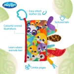 Playgro Tails of the World Soft Sensory Book - Image 5