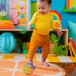 Bright Starts Grasp the Day Oball and Rattle Set (UK IMPORTED) - Image 2