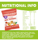 Kiddylicious Tomato & Basil Rice Scoops 4x10g - Image 2