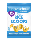 Kiddylicious Cheesy Rice Scoops 4x10g