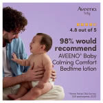 Aveeno Calming Comfort Bedtime Lotion 150ml - Image 2