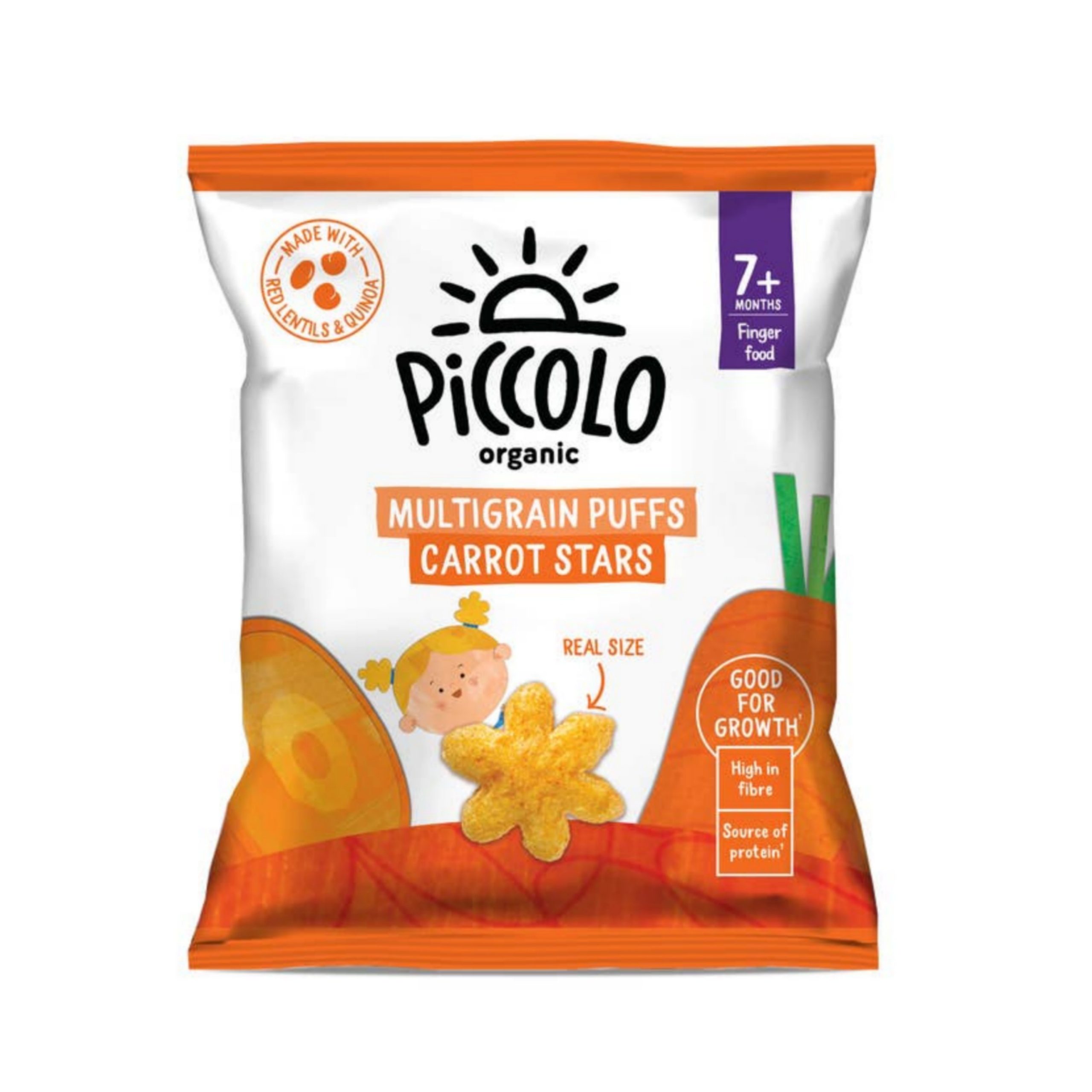 2026/09/1000176607-scaled.jpg Piccolo Multigrain Carrot Star Puffs 15g - Image 1