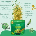 More Toddler Meals Super Green Pasta Stars Baby Food 10+ Months 25g - Image 5