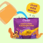 More Toddler Meals Sweet Potato & Aubergine Dhal Baby Food 10+ Months 35g - Image 3